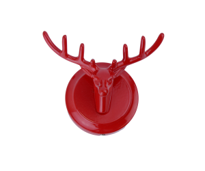 Крючок настенный Олень 81152R, красный